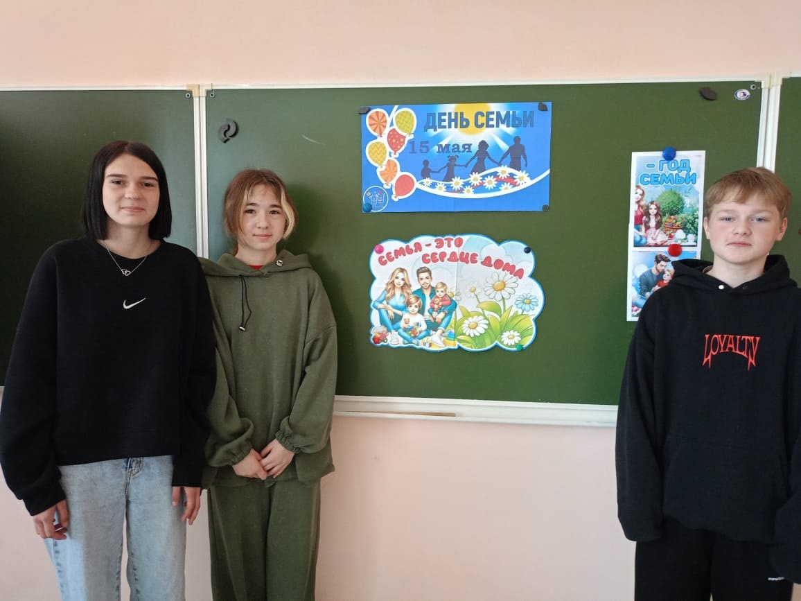 Урок посвященный Международному дню семьи.